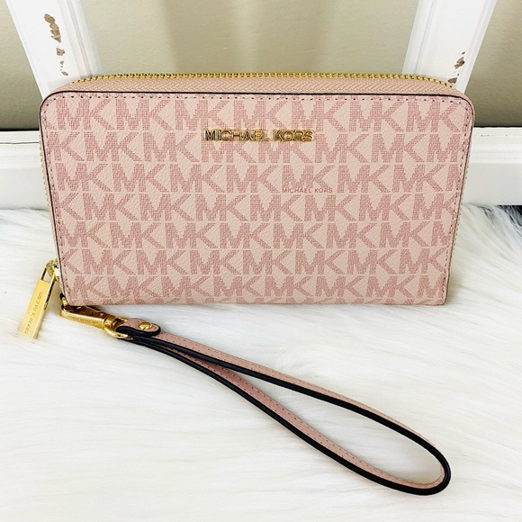 Michael Kors Jet Set Travel Large Flat Phone Case - Picture 2 of 11